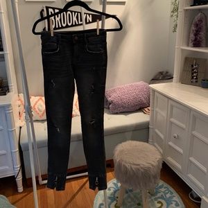 Zara Jeans with Zippers!
